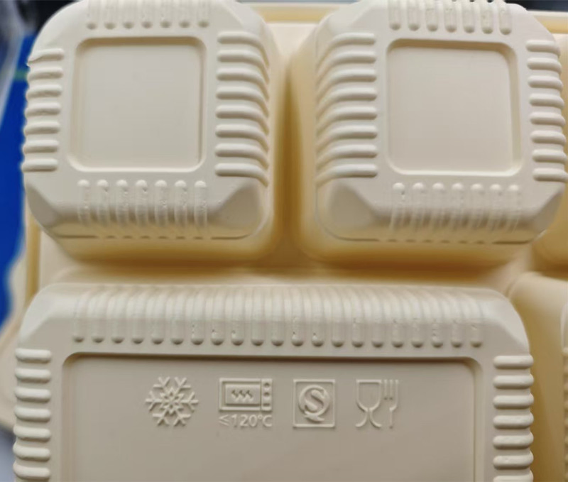 PLA Disposable Food Tray with Compartments
