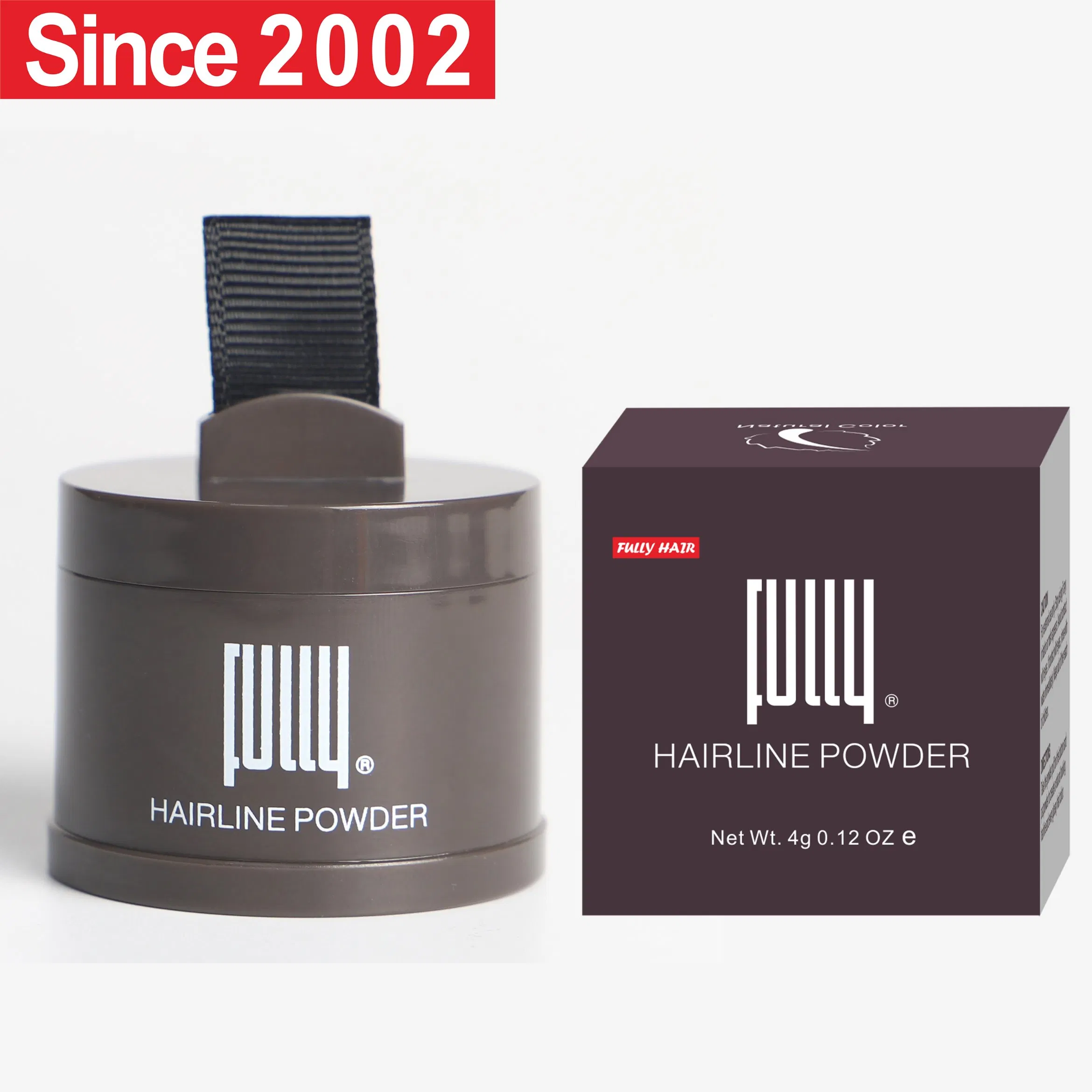 Factory Price Wholesale Custom Logo Fully Hair Root Hair Loss Concealer Hairline Powder