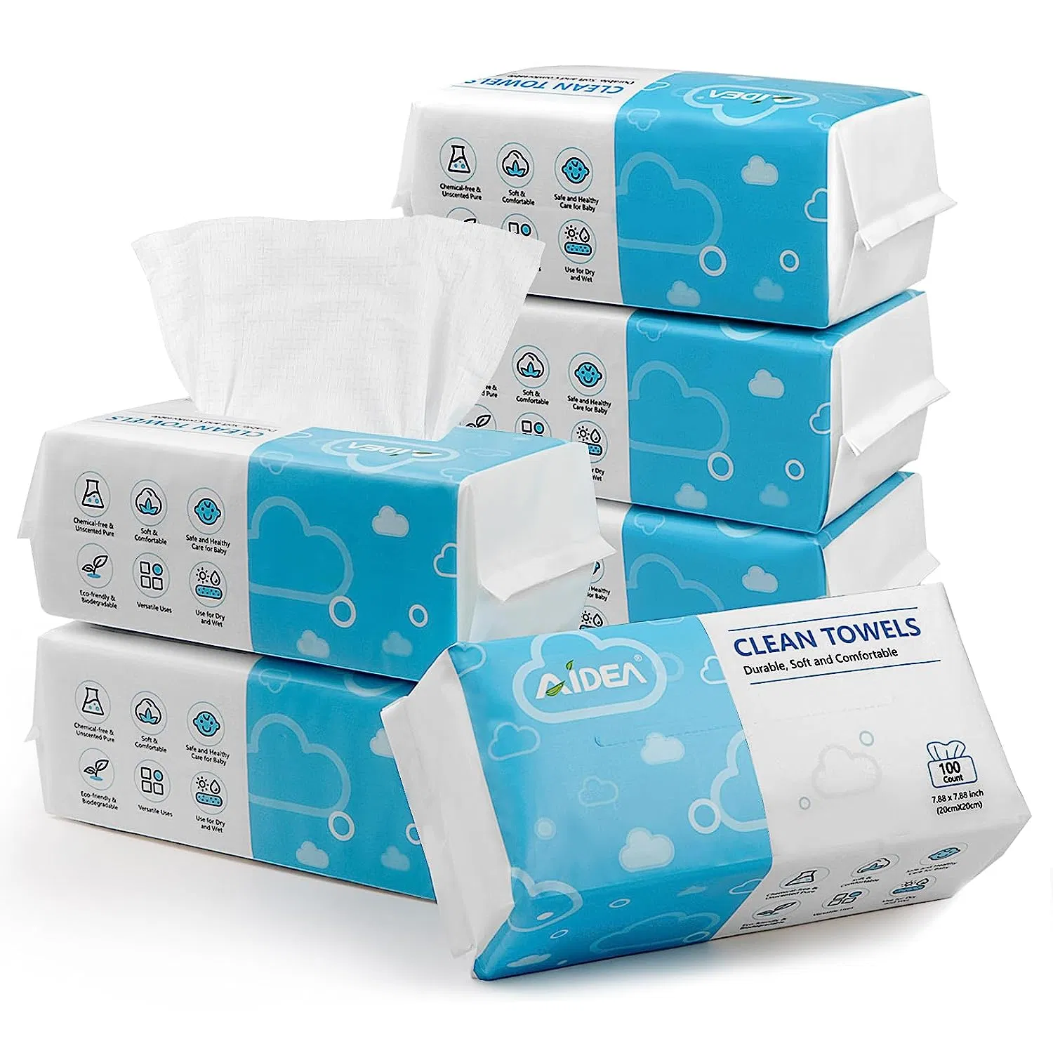 Cheap Price Non-Woven Fabric Unscented Flip-Top Packs Baby Wipes