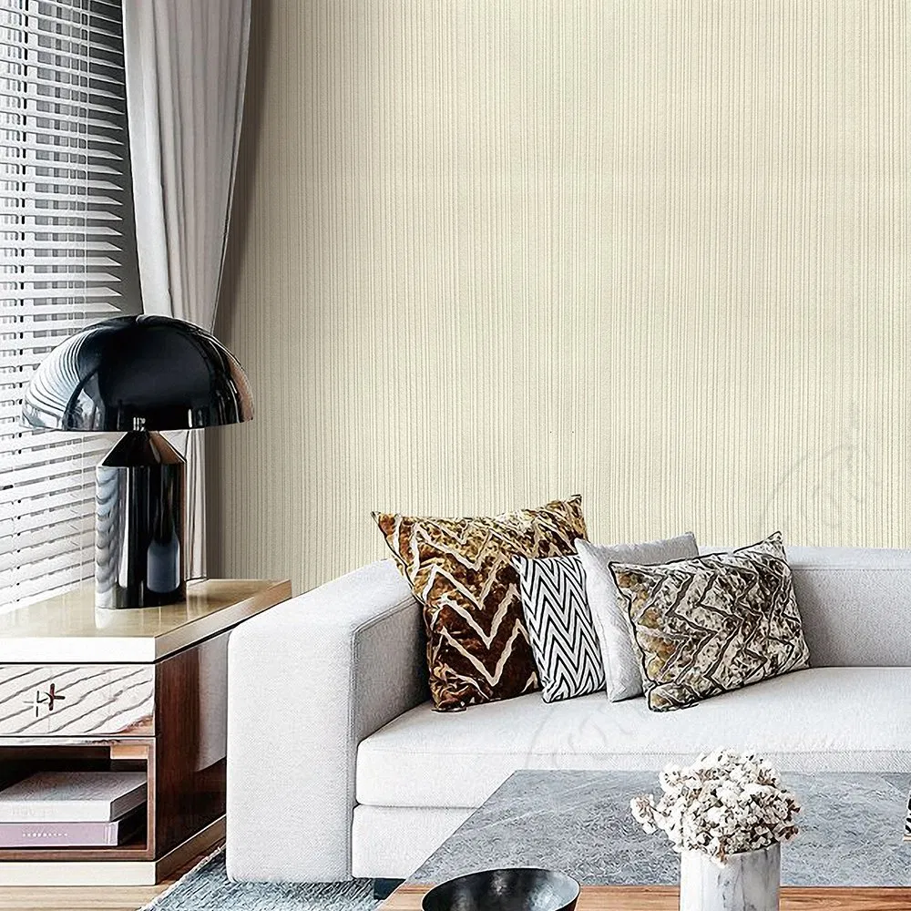 Environmental and Flame Resistant PVC Wallcovering Fabric Roll