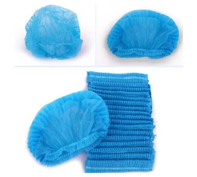 Disposable Protective Non-Woven Fabric PP with Color Fluffy Cap