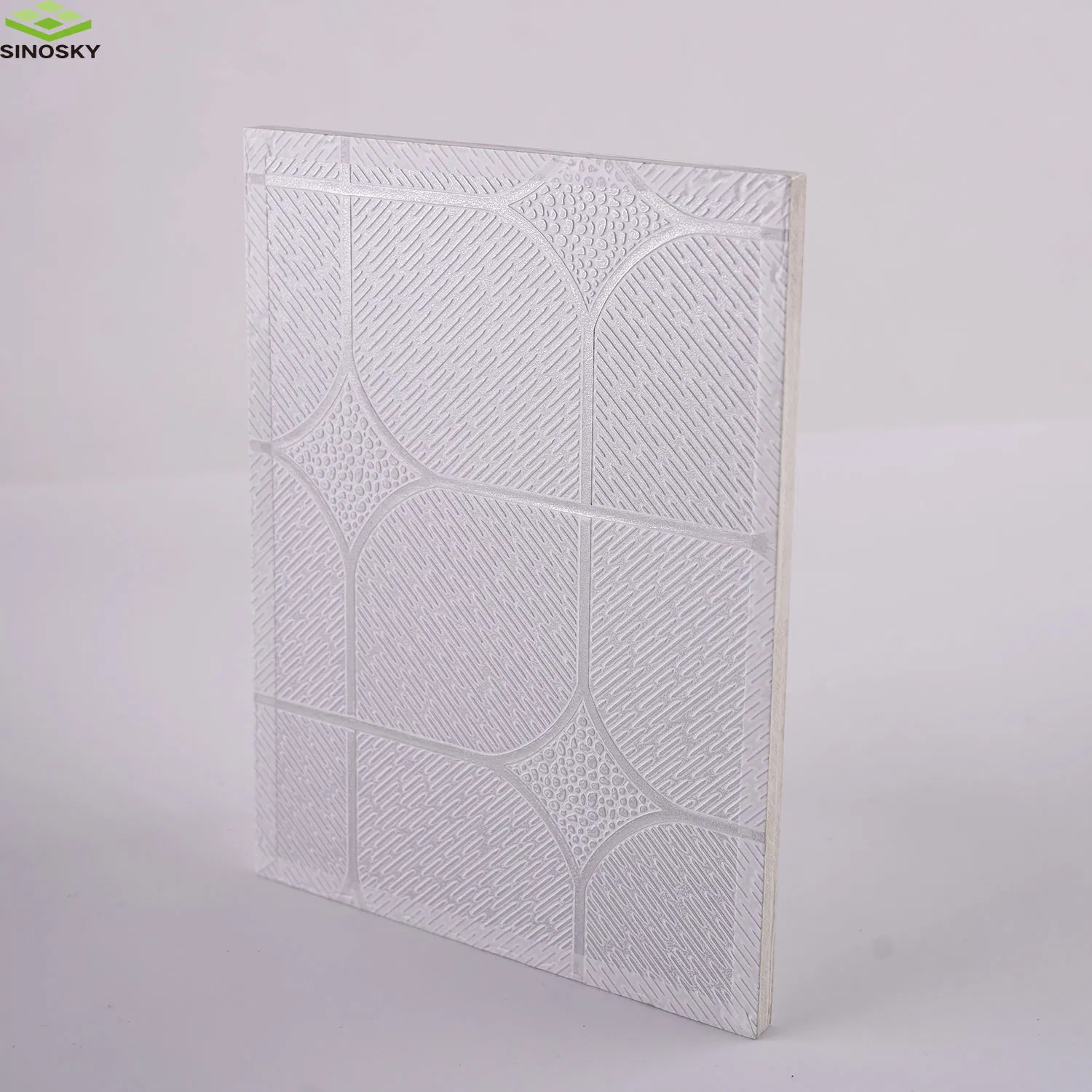 60*60 White Laminated PVC Gypsum Ceiling