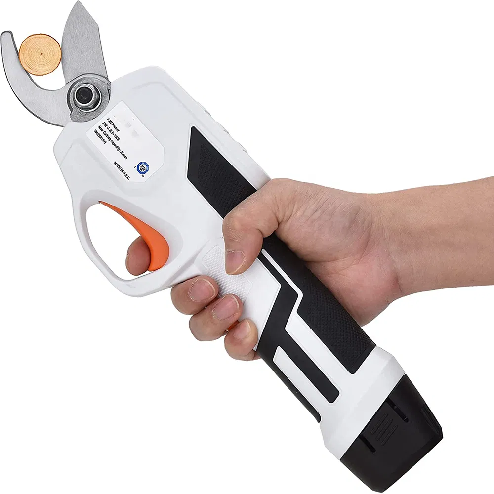 Garden Electric Battery Power Pruner 7.2V Hand Pruning Shear Portable Scissor Cutter for Tree and Branch