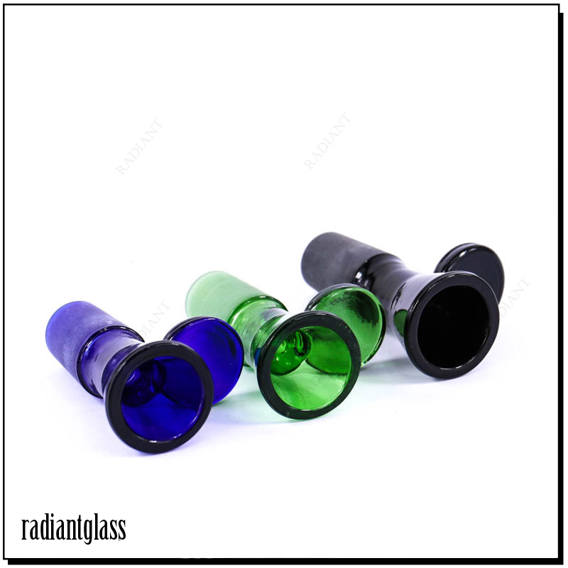 Colored Bowl with Round Piece for Glass Smoking Water Pipe Accessories