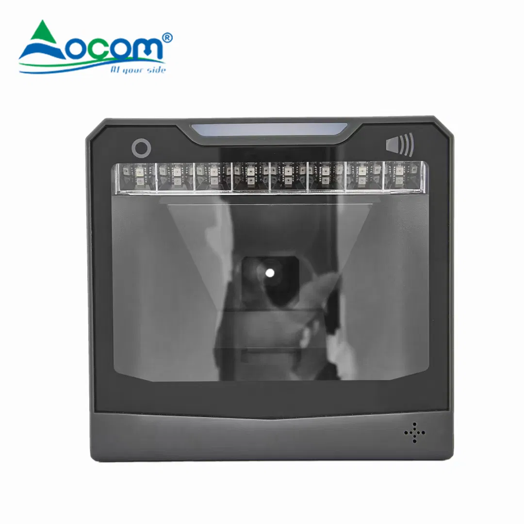 Fast Scan Speed Qr Code 1d&2D Desktop Barcode Reader Large Format Scanner