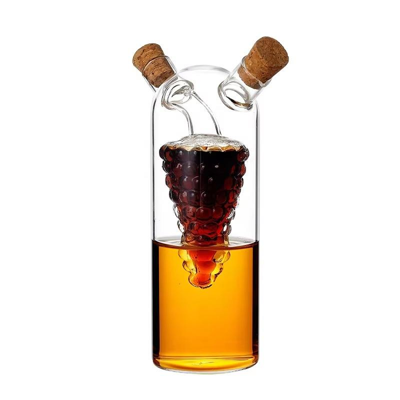 Best Seller High Quality Glass Oil and Vinegar Bottle Kitchen Multifunction Pot with Custom Logo