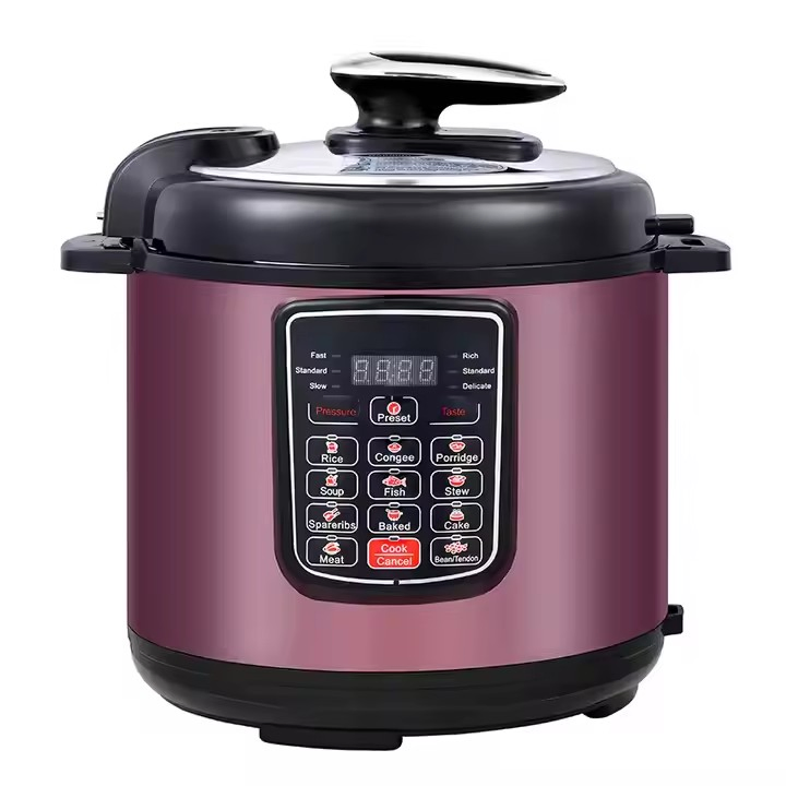 Professional Manufacturer Commercial Multifunction 24-Hour Presetting Intelligent Timing 8L Electric Pressure Cooker