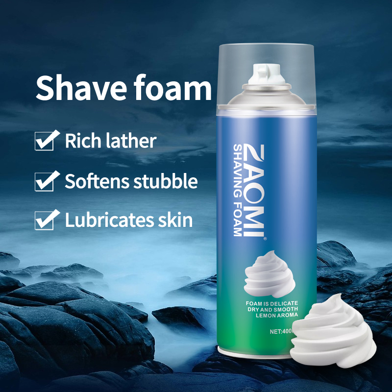 OEM Brand China Factory Wholesale Zaomi Shaving Cream Bubble 100ml Shaving Foam for Men