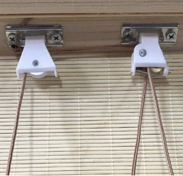 Heavy Duty Cord Lock Components for Bamboo Woven Blinds