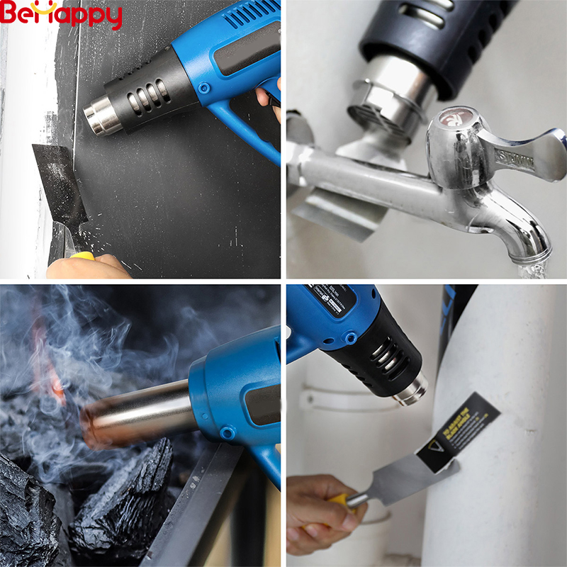 Behappy Professional Manufacturer 2000W Adjustable Air Welding Electric Hot Air Heat Gun