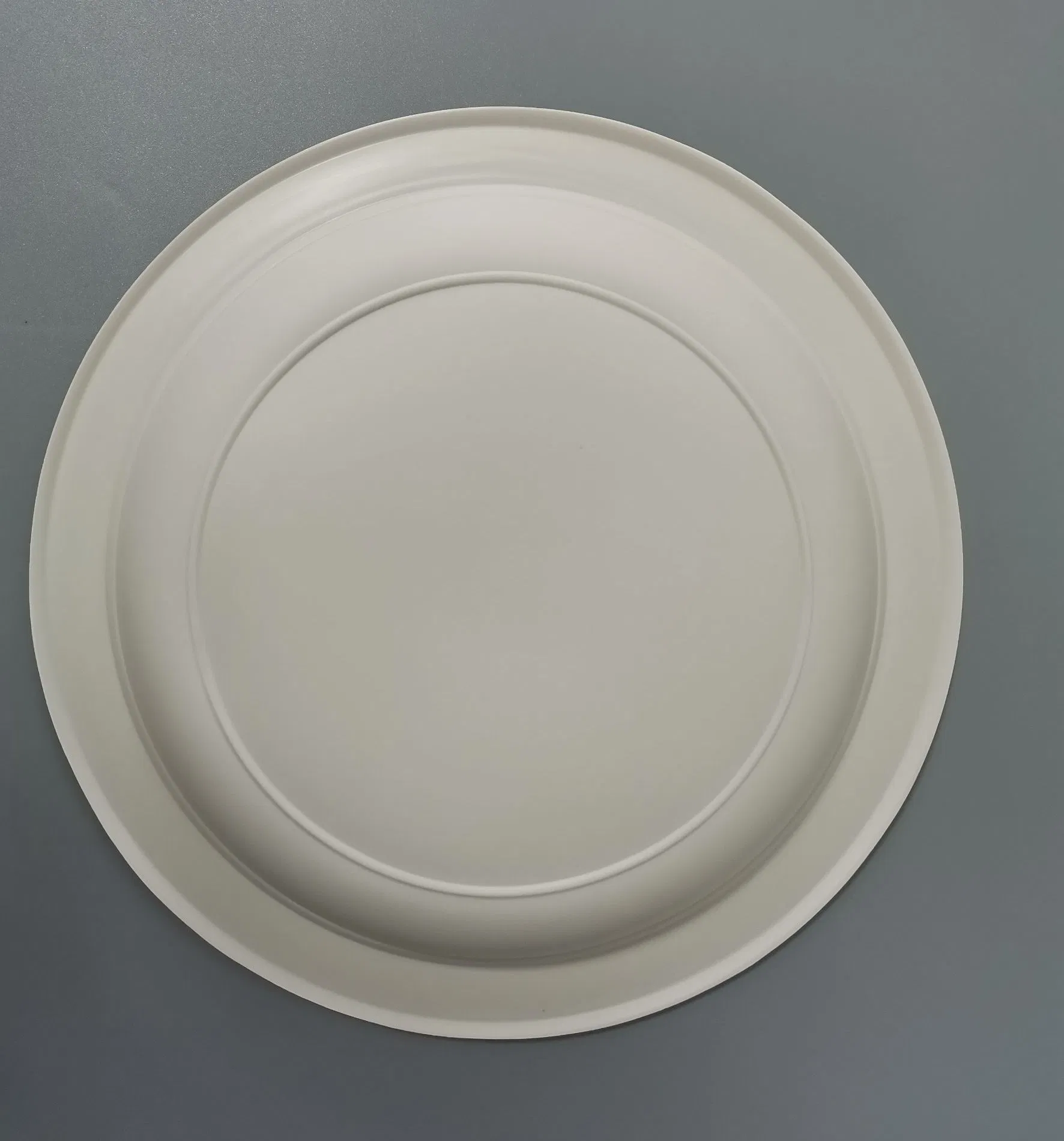 Pfas Free 9′ ′ Round Eco Friendly Biodegradable Sustainable Disposable Plates for Restaurant Parties