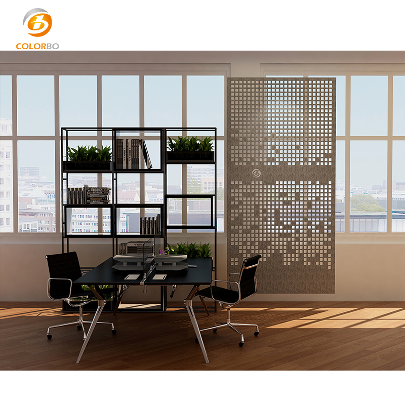 Modern Design Movable Space Divider Acoustic Padded Panel screen with High Quality