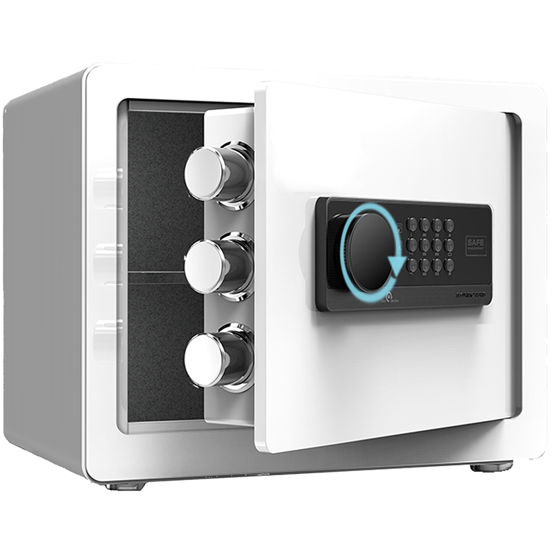 Drop Safe Key and Electronic Security Safe Box Digital Deposit 26L Safe Lock Password Key Lock Box for Jewelry Cash Storage