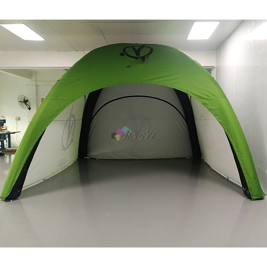 custom printed large waterproof X tube air-inflation inflatable tents for event