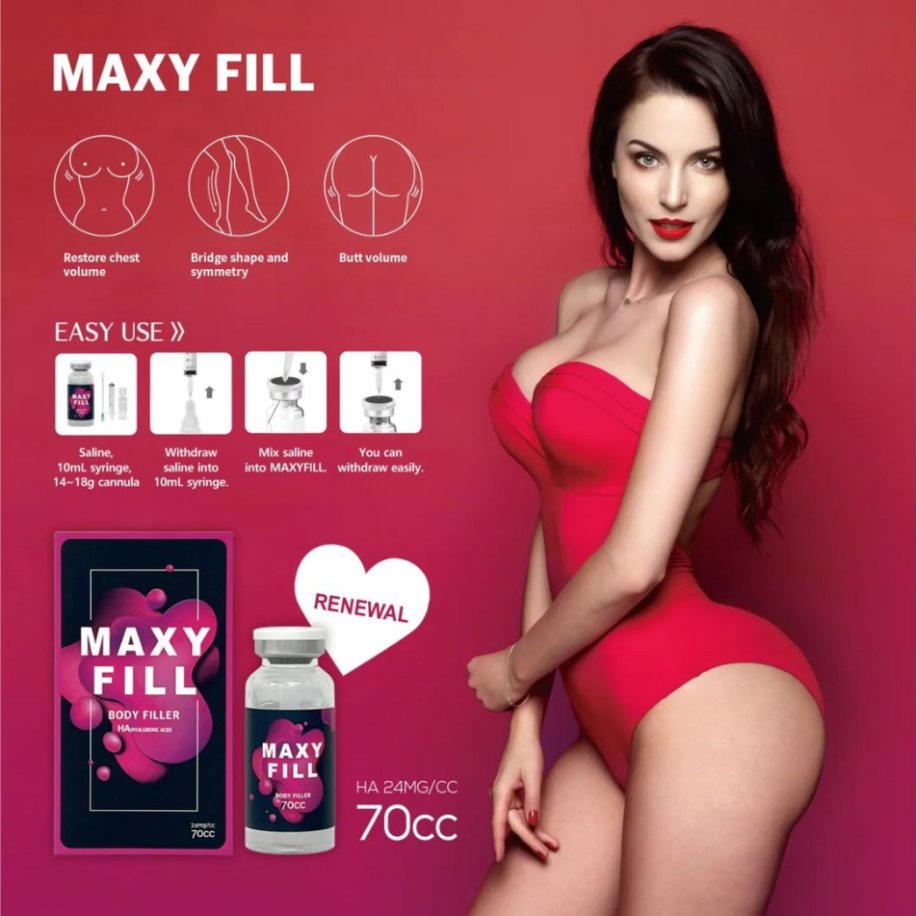 Wanna Fill Maxy Fill Sedyfill for Chinese Big Buttocks Hip Enhance Augumentation Gel Derma Solution Ha Filler Bll Dermal Filler Injection Wanna Body Lasting
