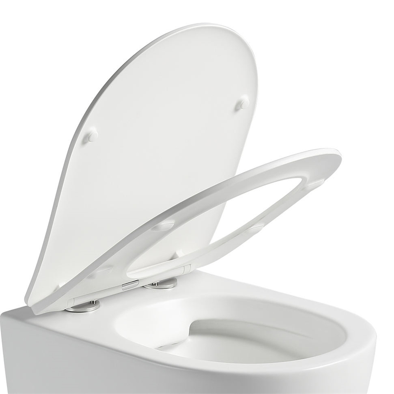 High Quality Modern Design UF Toilet Accessories: Soft Closing Toilet Seat Cover Quick Release European Standard Round Shape Toilet Seat