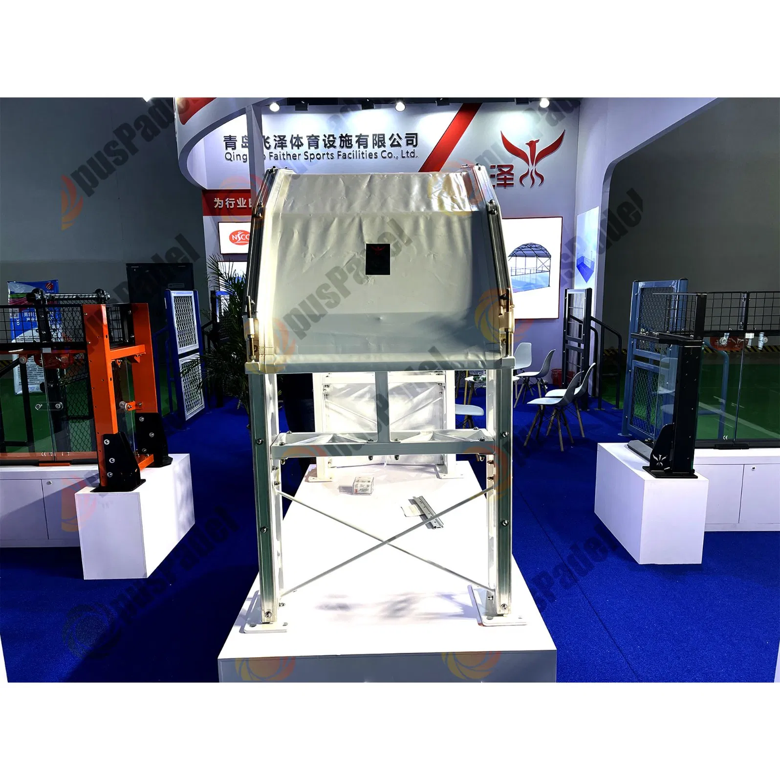Padel Court with Roof Outdoor Padel Court Rain Roof Custom Outdoor Squash Court Cover Paddle Tennis Facilities