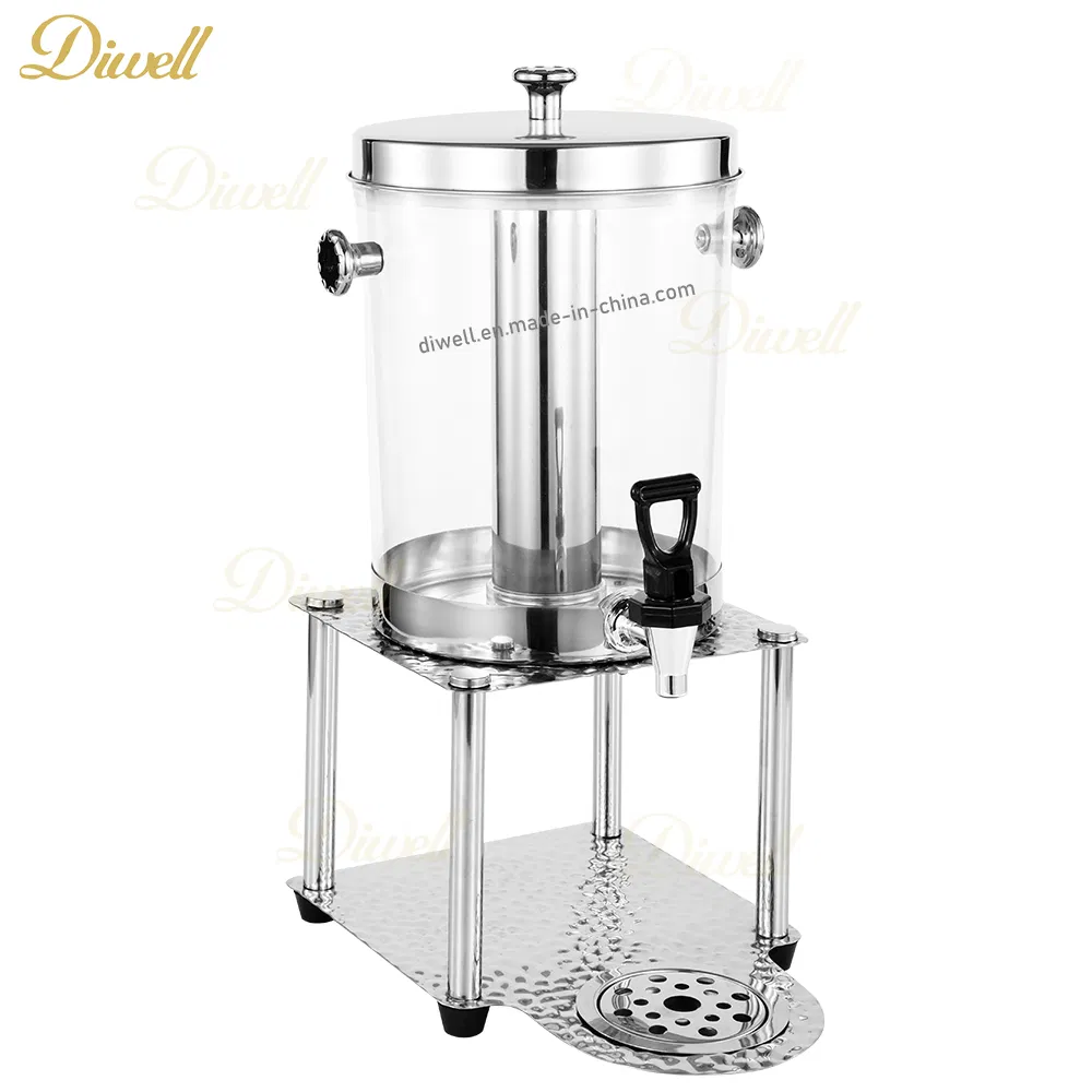 Factory Luxury Gold Commercial Gallon Cold Drink Juice Beverage Server Dispenser China