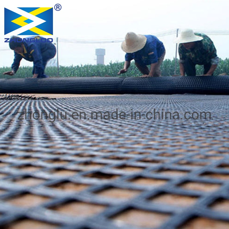 Plastic Grid Manufacturer Factory Price Biaxial PP/HDPE Geogrid Prices Biaxial Polypropylene Geogrid for Road Base Reinforcement Asphalt Road Geogrid