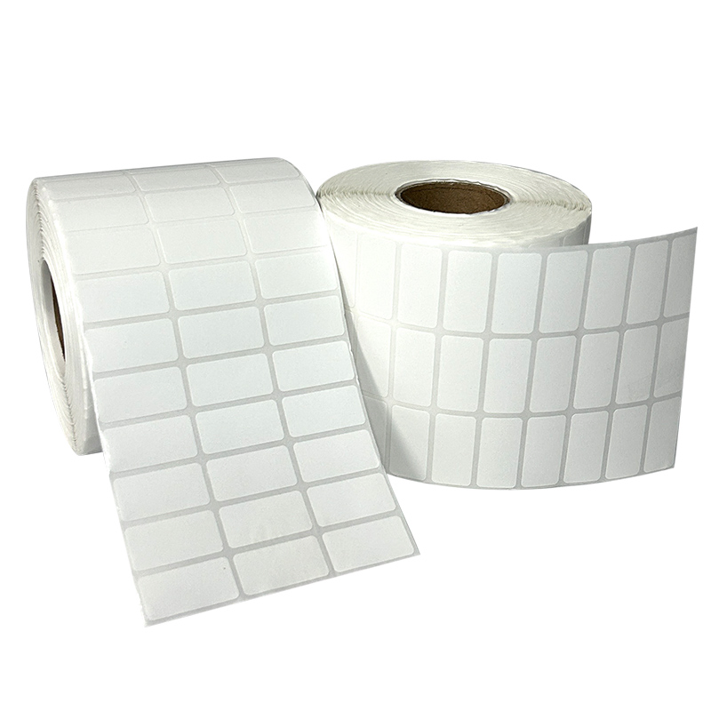 Custom Printed Label Roll Plastic Waterproof Synthetic Paper Adhesive Thermal Label