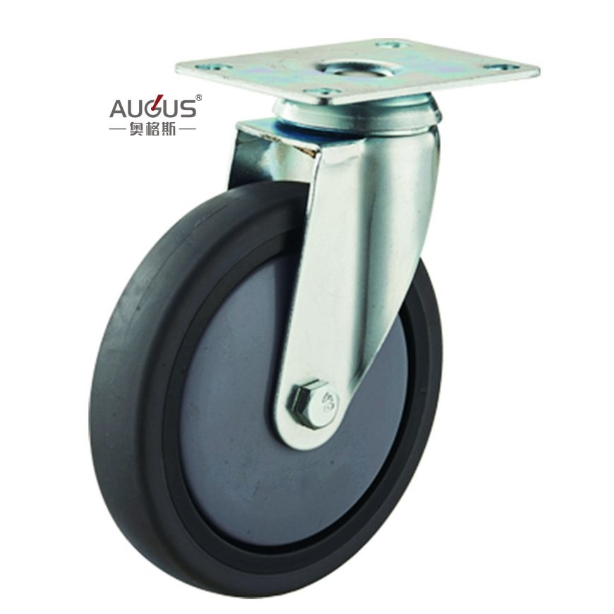 3/4/5 Inch Light Duty Caster Wheels for Plate/Stem/Bolt-Hole/Side-Mount Casters