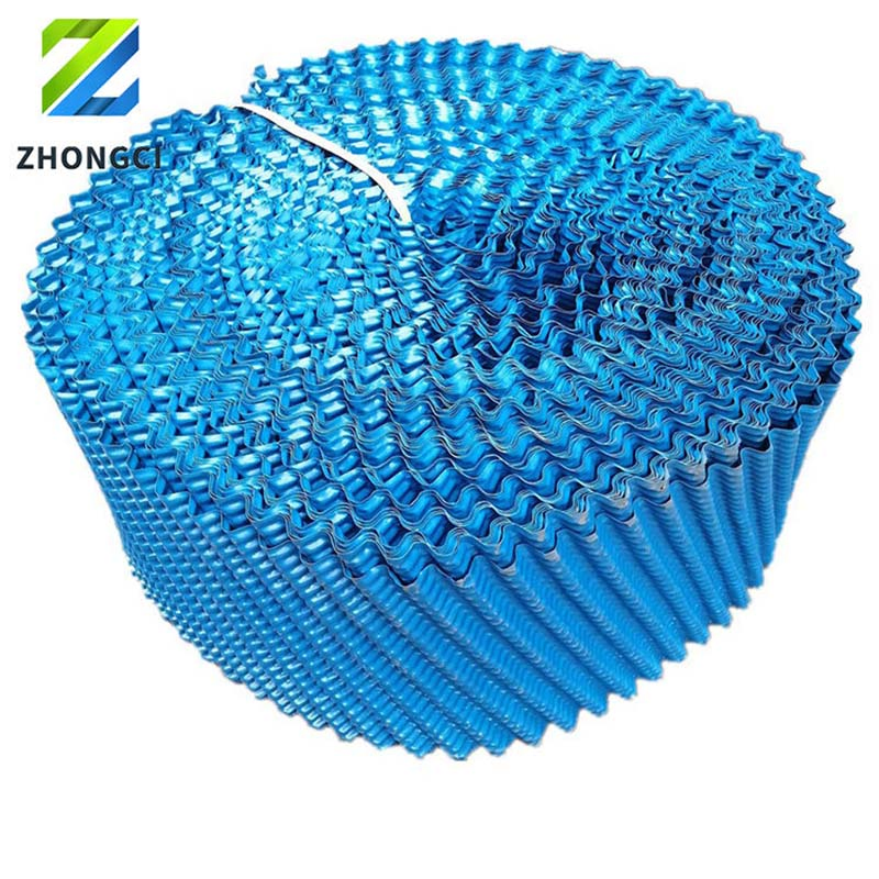 Пленочная насадка противотока для градирен