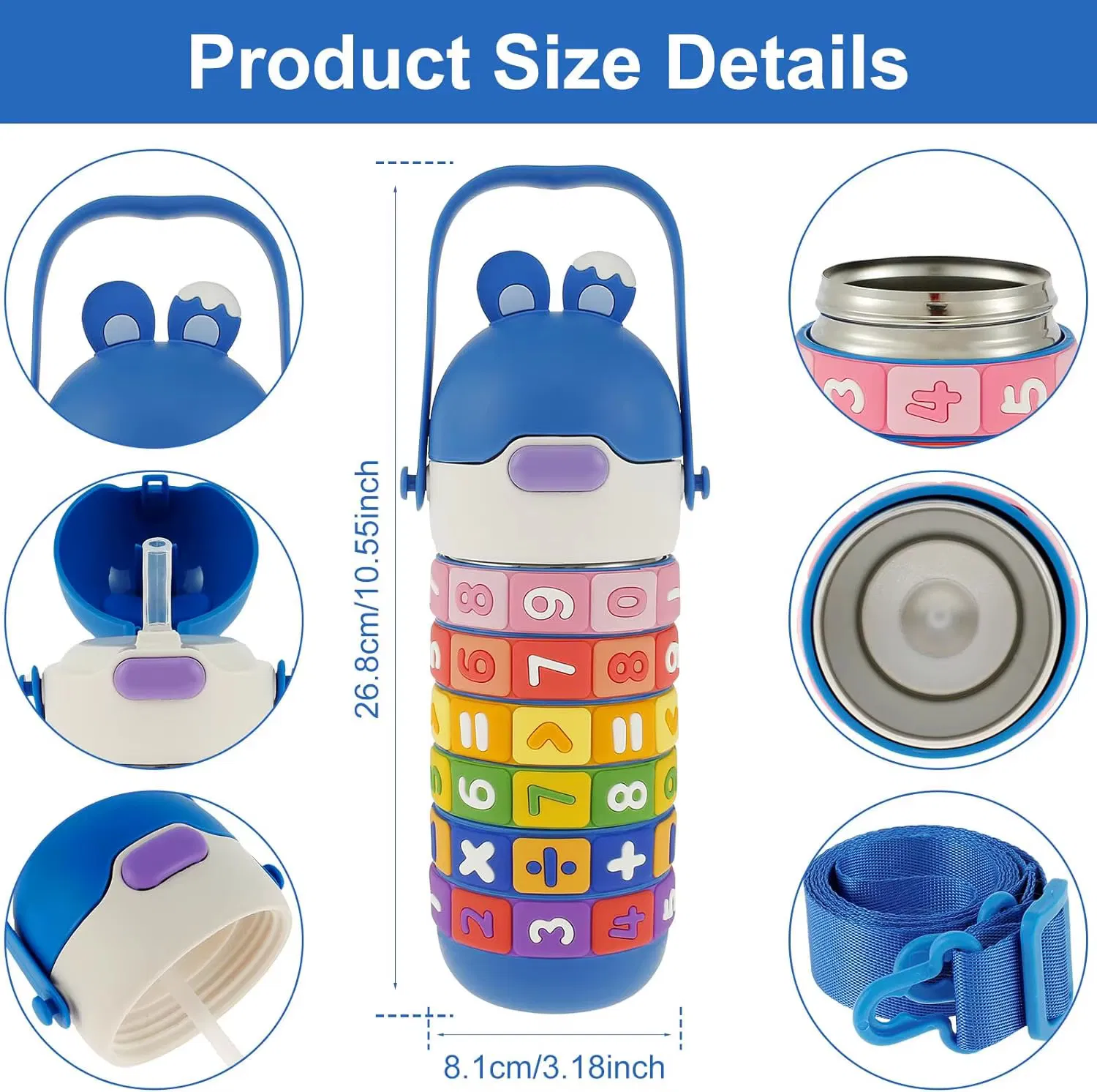 Stainless Steel Water Cup Best-Selling High Quality Kids Digital Water Bottle