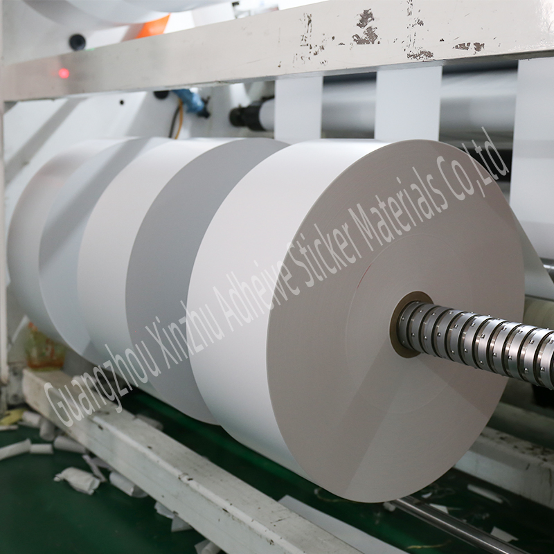 150g Coated Printing Semi Gloss Finish Self-Adhesive Material Packaging Label Paper