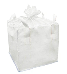 Customized 1000kgs-2000kgs PP Woven Cross Corner Loops Baffle Building Sand Super Sack Sling Ton Jumbo Bulk FIBC Q Anti-UV Venti ISO9001 ISO14001 ISO22000