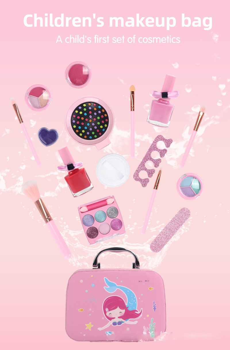 Children′ S Pretend Play Dress up Cosmetic Toys Girl Makeup Set