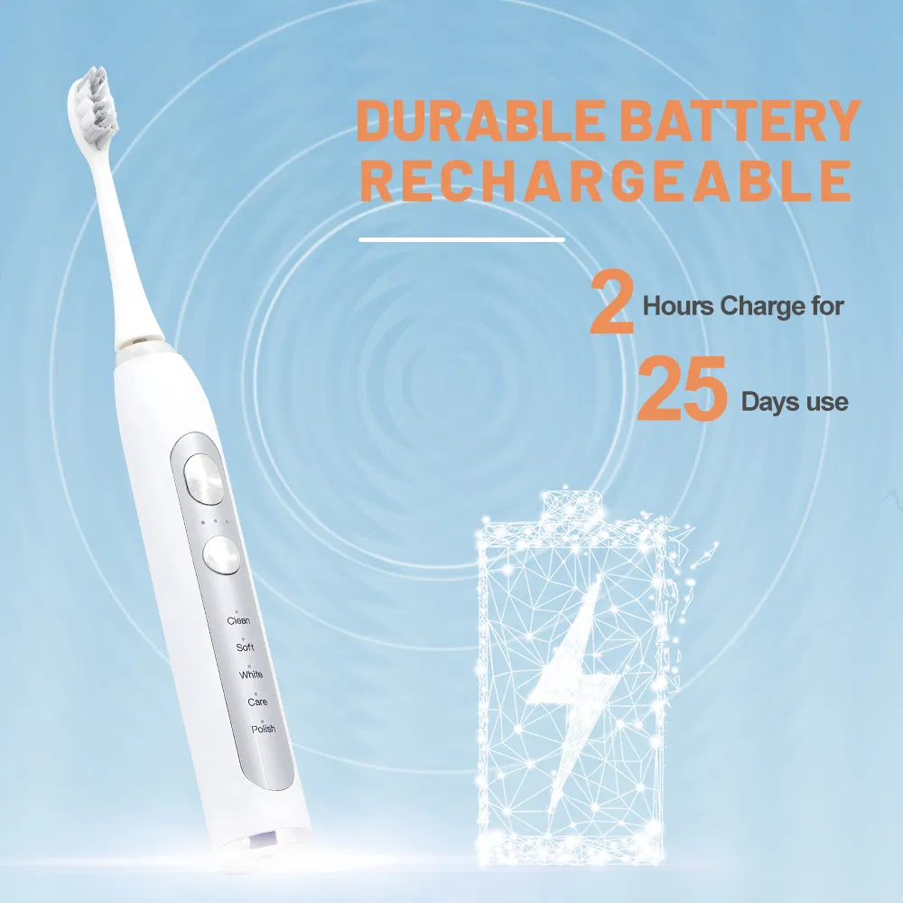 Cheapest Wholesale Automatic Tooth Cleaner Oscillating Charging Soft Adult Sonic Electric Toothbrush
