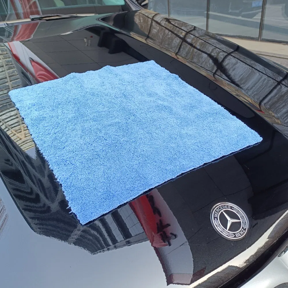 Super Soft Car Ceramic Coating Towel, Made by Durable Microfiber Material, Long-Short Pile, 40X40cm, 400GSM