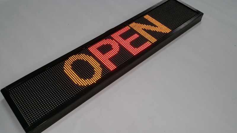 Electronic Bus Destination LED Programmable Sign Display
