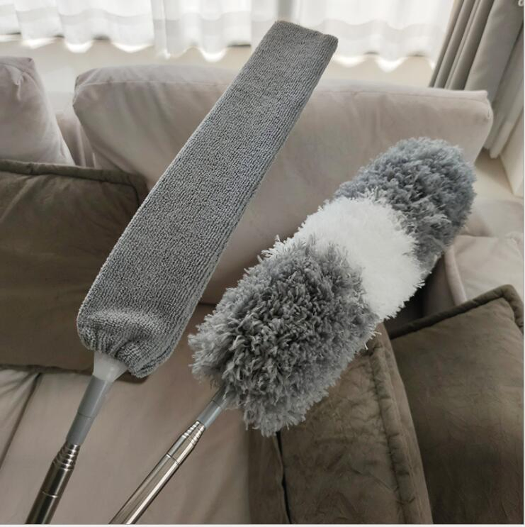 Microfiber Feather Duster Extendable Duster for Cleaning Ceiling Fans High Ceiling