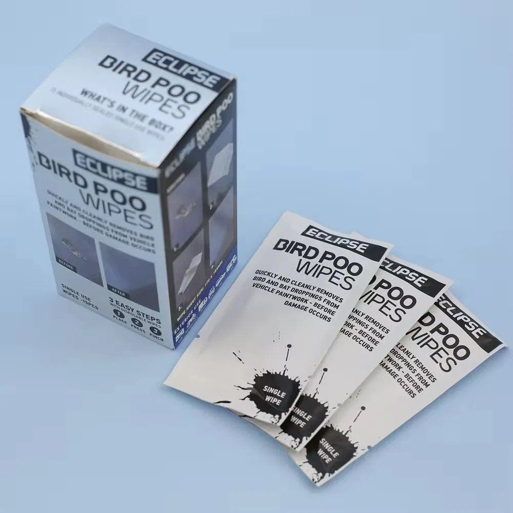 New Function Product Removing Special Wipes Designed Explicitly Bird Poop Cleaning Wipes