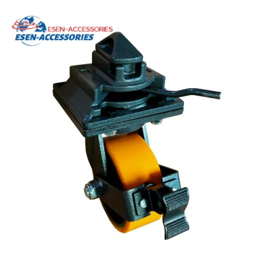 Heavy-Duty Shipping Container Caster Wheels with Brake System