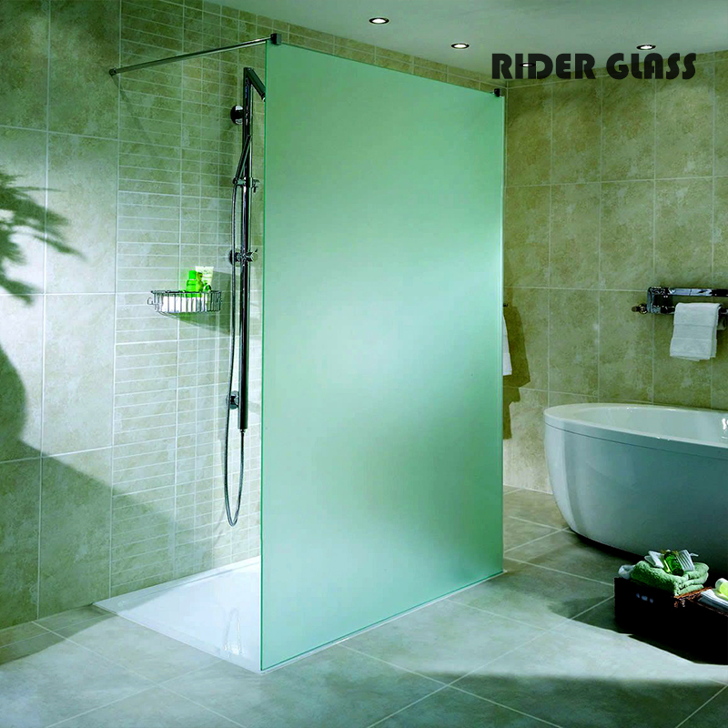 4-12mm Acid Etched Glass and Frosted Glass Floor