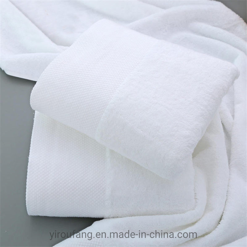 Game Set Popular Use Quick Dry Soft Commercial Luxury Hand 100% Face Egyptian Cotton Bath Towel Sets for 5 Star Park Hyatt Hotel