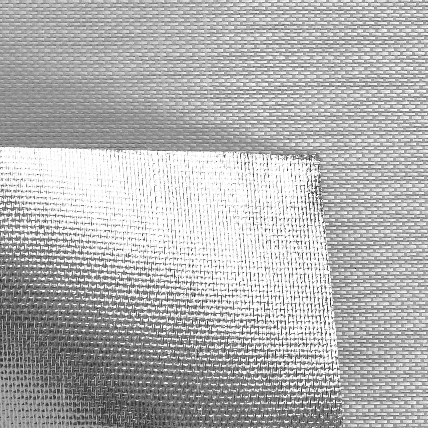 Aluminum Foil Fiberglass Cloth Glass Fiber Fabric