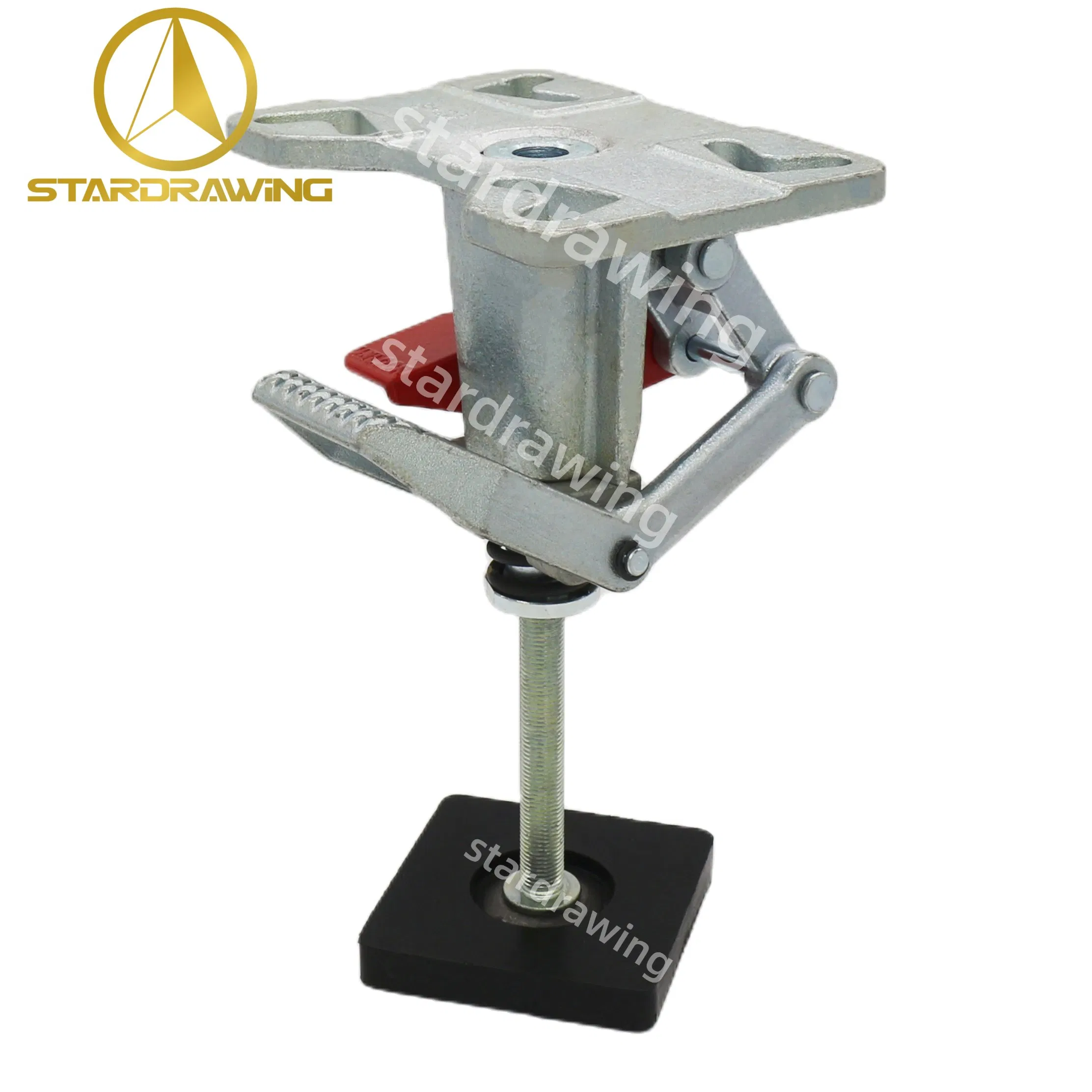 Stardrawing Heavy Duty Caster Adjustable Height Floor Locks 4/5/6/8/10 Inch Options