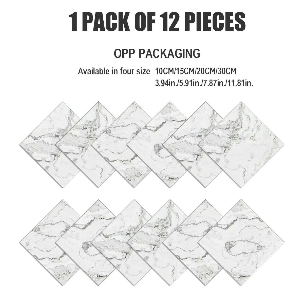 Marble Pattern Tile Sticker