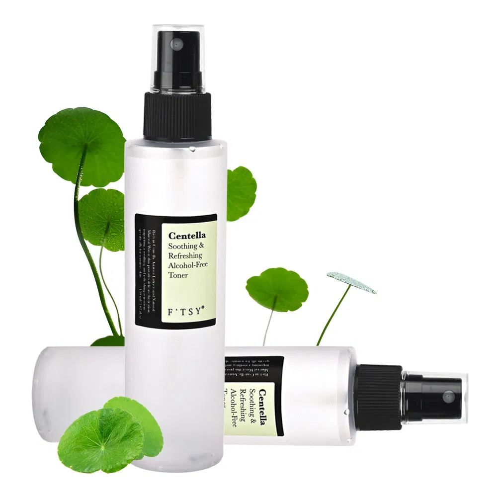 Wholesale Price Anti Aging Centella Soothing Refreshing Alcohol-Free Toner Private Label