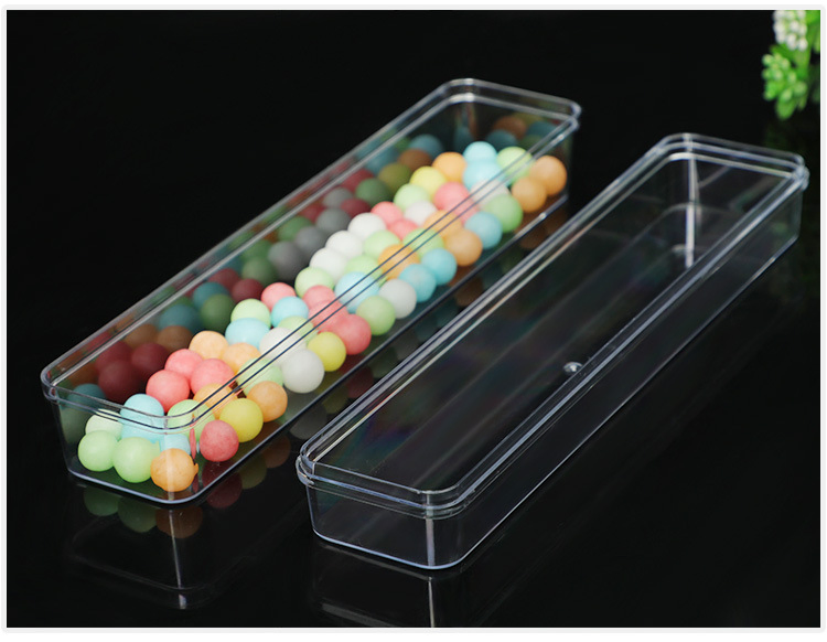 Plastic Clear Container with Lid for Food and Cake