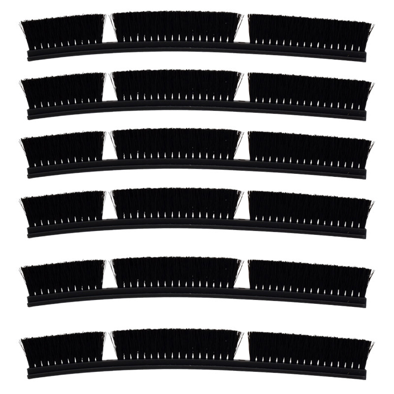 6PCS for Vorwerk Vr200 / Vr300 Brushbar Sweeping Robot Brush Strip Cleaning Accessories