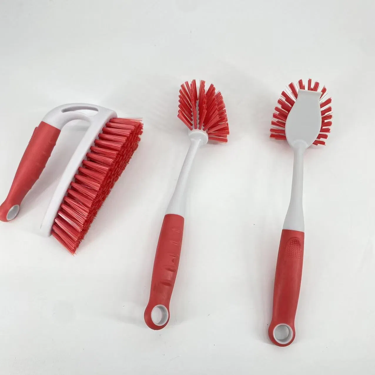 High Quality Double-End Barbecue Net Cleaning Brush Multifunction Kitchen Accessory with PP Handle