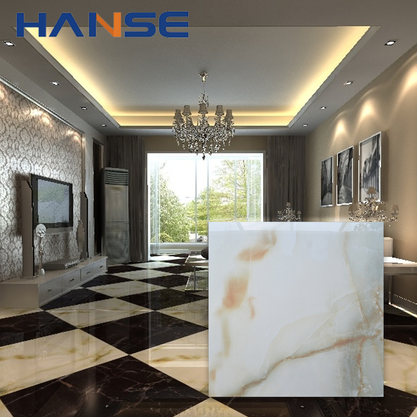 Porcelain 600 600 White Marble Kitchen Floor Luxury 600X600 Ceramic Stone Look Marble Tiles Floors Glazed Porcelain Tiles