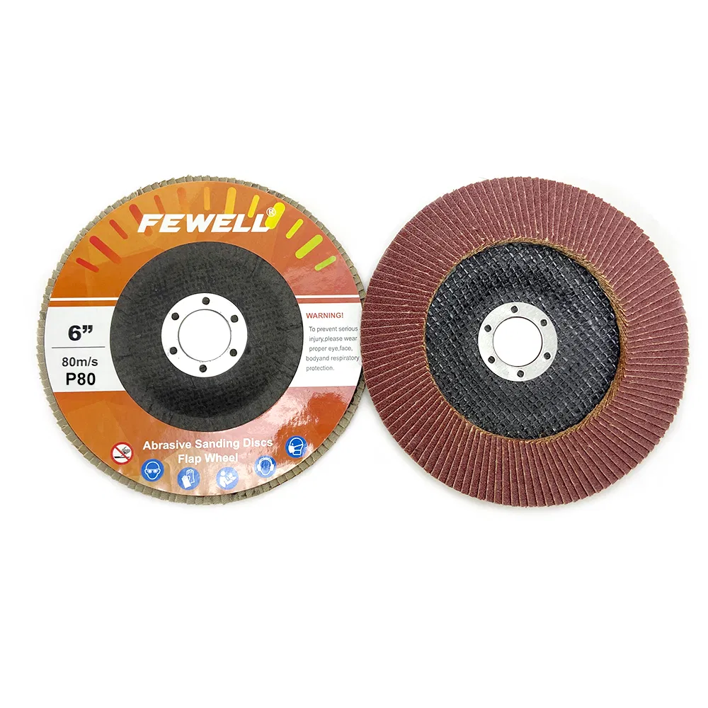 Лепестковый круг 150 мм, зернистость 80, для металла и нержавейки