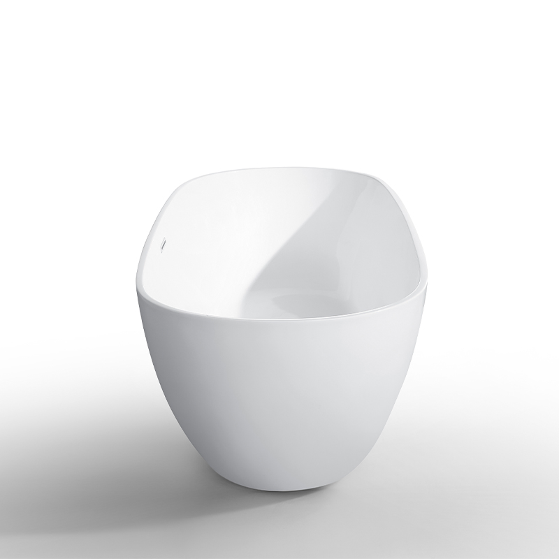 Акриловая отдельностоящая ванна эллипс с гидромассажем