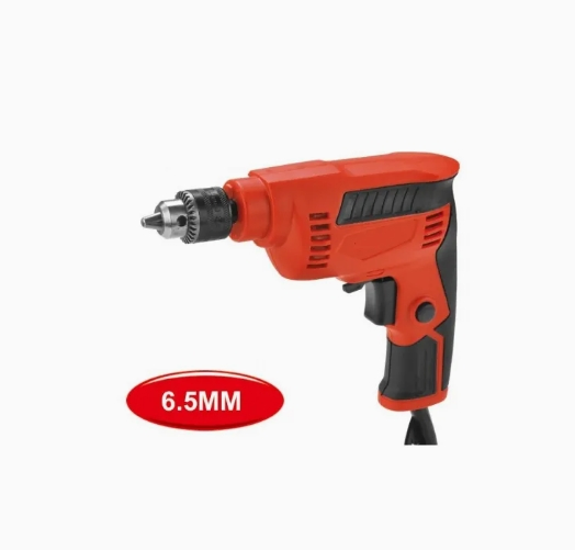 Электрическая дрель ударная 500W, 10мм, набор