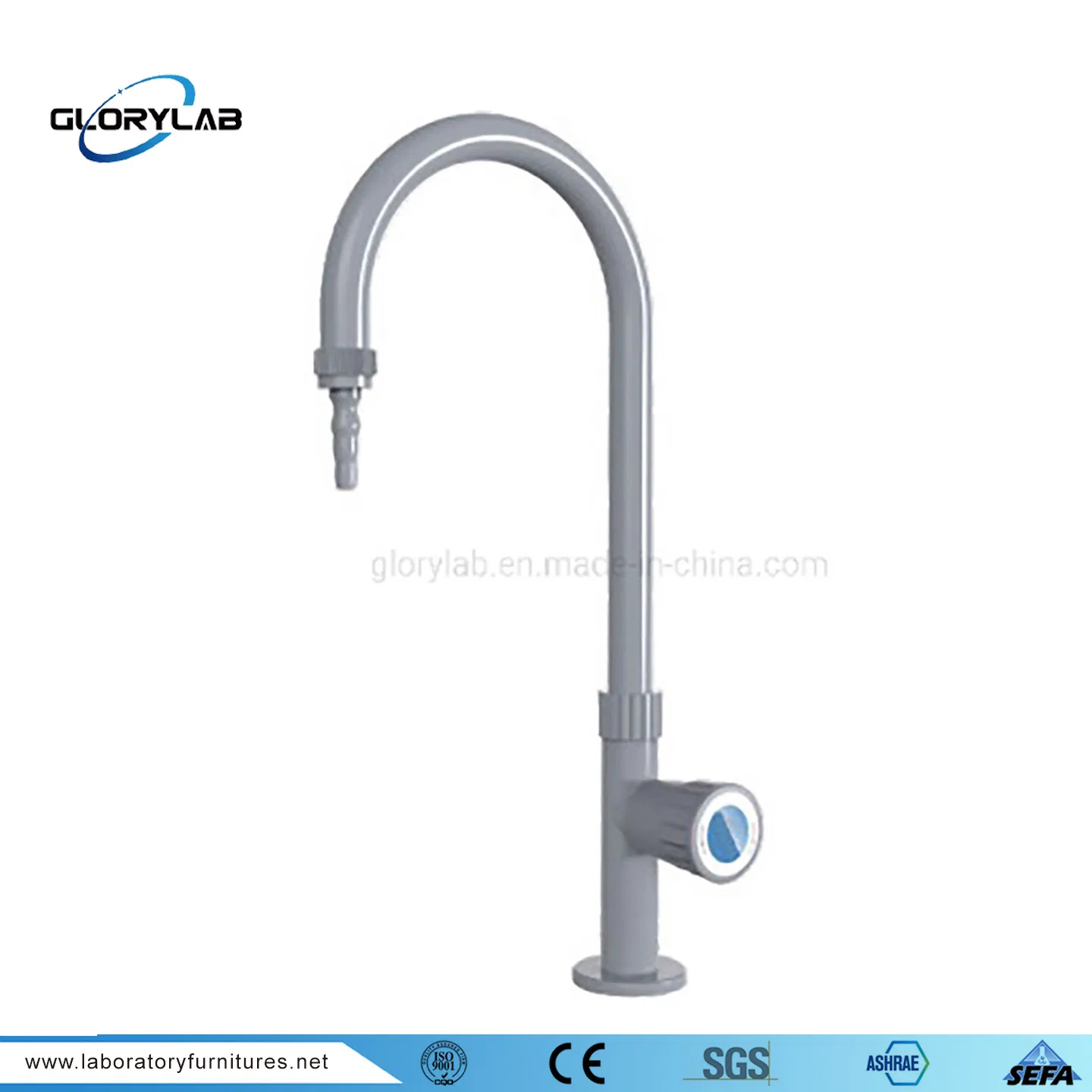 Chemcial/UV Resistant Single Outlet Laboratory Faucet& Tap (JH-WT036G)